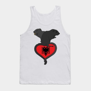 Gerbil Albania (dark) Tank Top